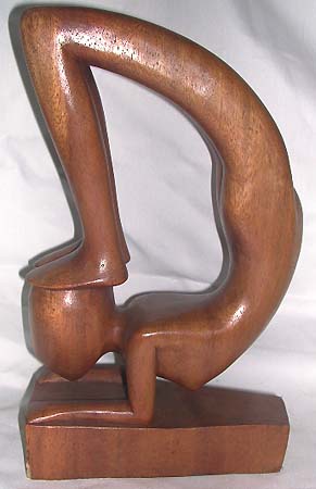 Abstract art figurines, bali collectible, wooden ornaments, handcrafted gifts, indonesian sculpture designs 
