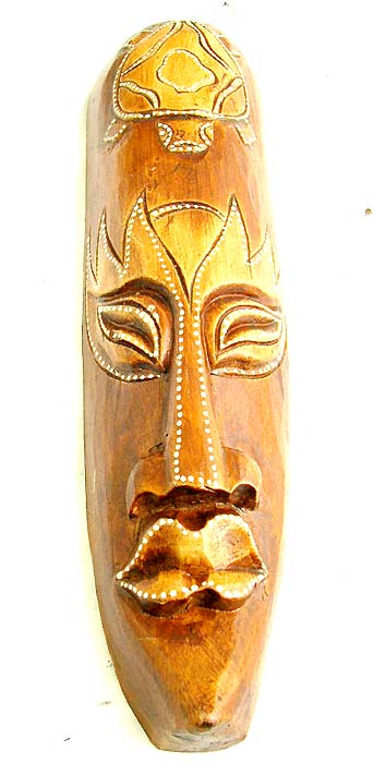 Crafted wood designs, carved masks, aboriginal art, native handicrafts, indonesian artisan, crafted ornament, painted wood, abstract carvings 