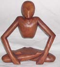 Wooden abstract art, home decor, carved figurine, unique bali crafts, table top sculpture, decorative statues