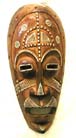 Hand carved mask, unique tribal figure, wall decor, aboriginal art, handicraft, bali carvings, travel wood furnishing