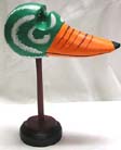 Contemporary art, handcrafted glass holder, kitchen carvings, home furnishing, wooden statues, african animal sculptures