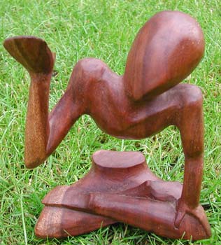 Handmade craft, wooden carvings, exotic figurine, unique gifts, Bali art figures, crafted ornament