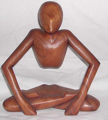 Wooden abstract art, home decor, carved figurine, unique bali crafts, table top sculpture, decorative statues 